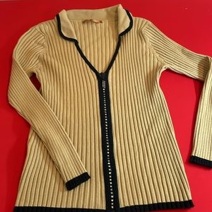 SEXY STATEMENT SPARKLY STUDDED SWEATER (L)